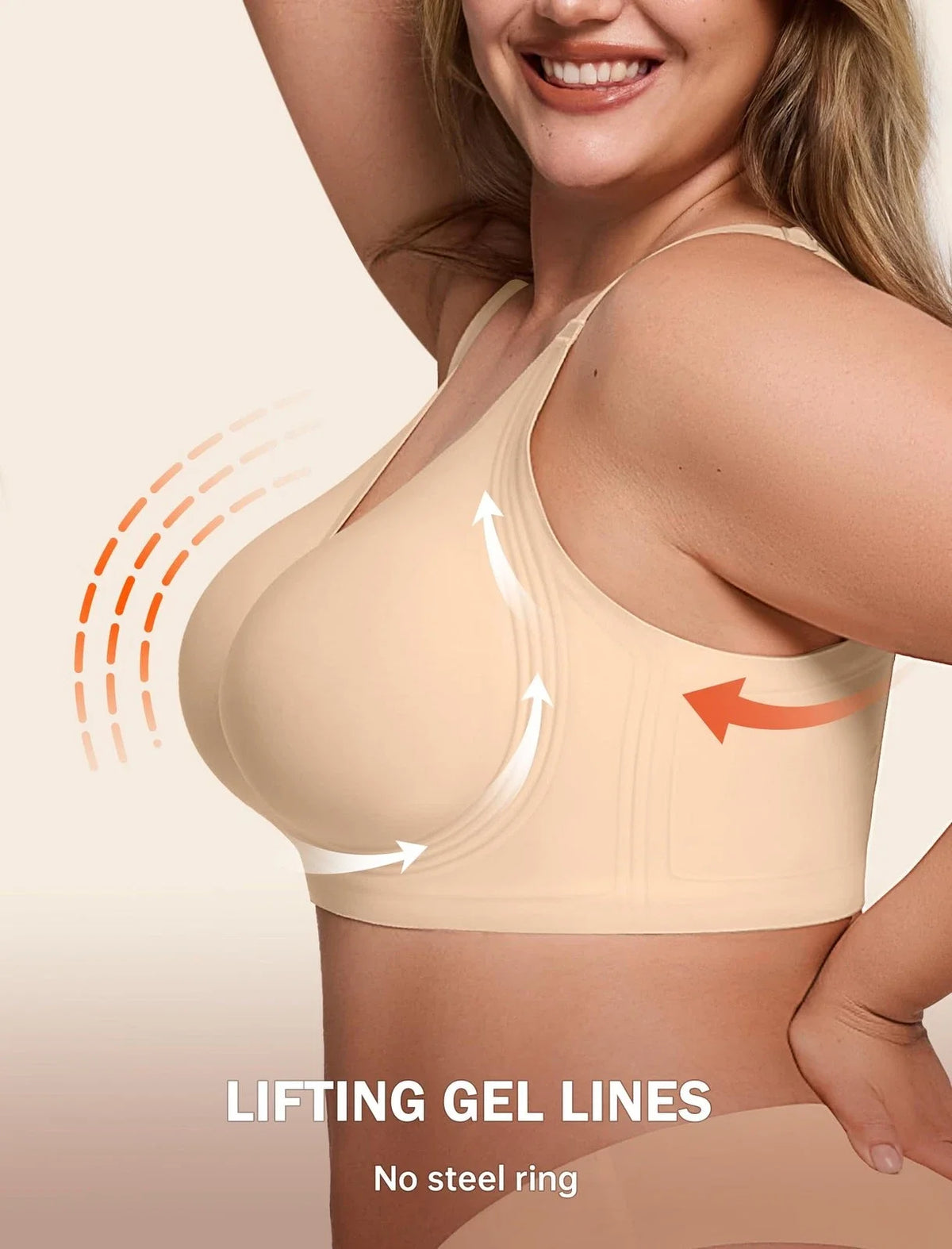 Seamless Comfort Push-Up Bra™